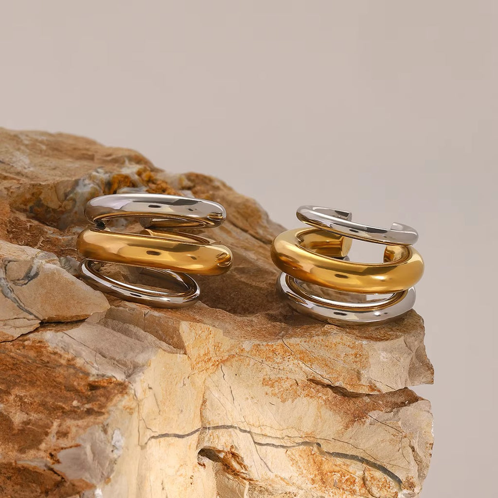 Soho Two-Tone Ear Cuff