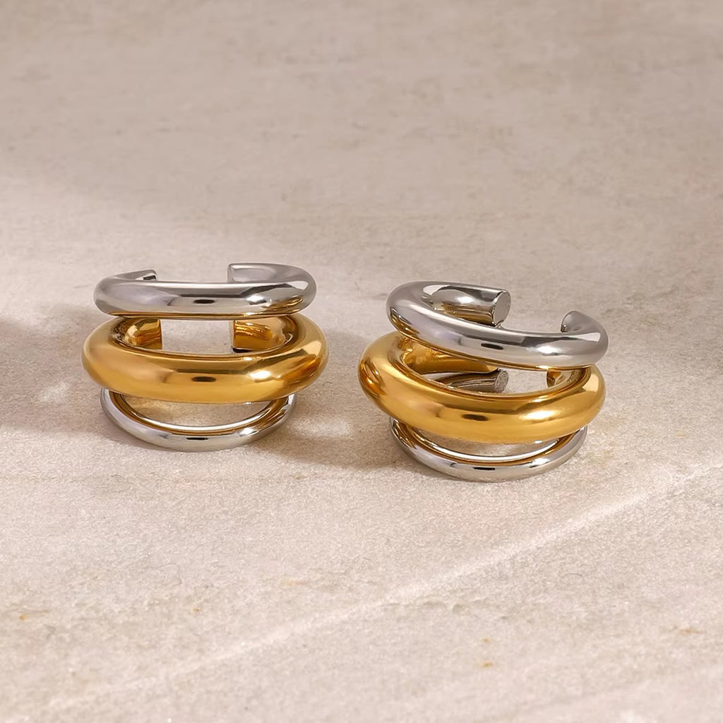 Soho Two-Tone Ear Cuff