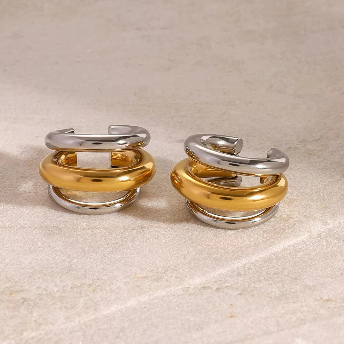 Soho Two-Tone Ear Cuff