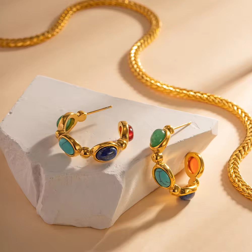 Terra Gem Hoops