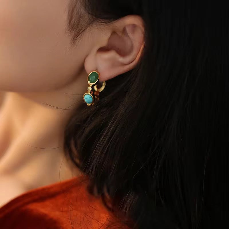 Terra Gem Hoops