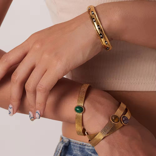 Tulsi Cuff Bracelet