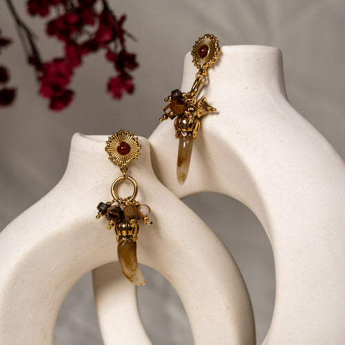 Marrakesh Charm Drop Earrings by Navera Jewels