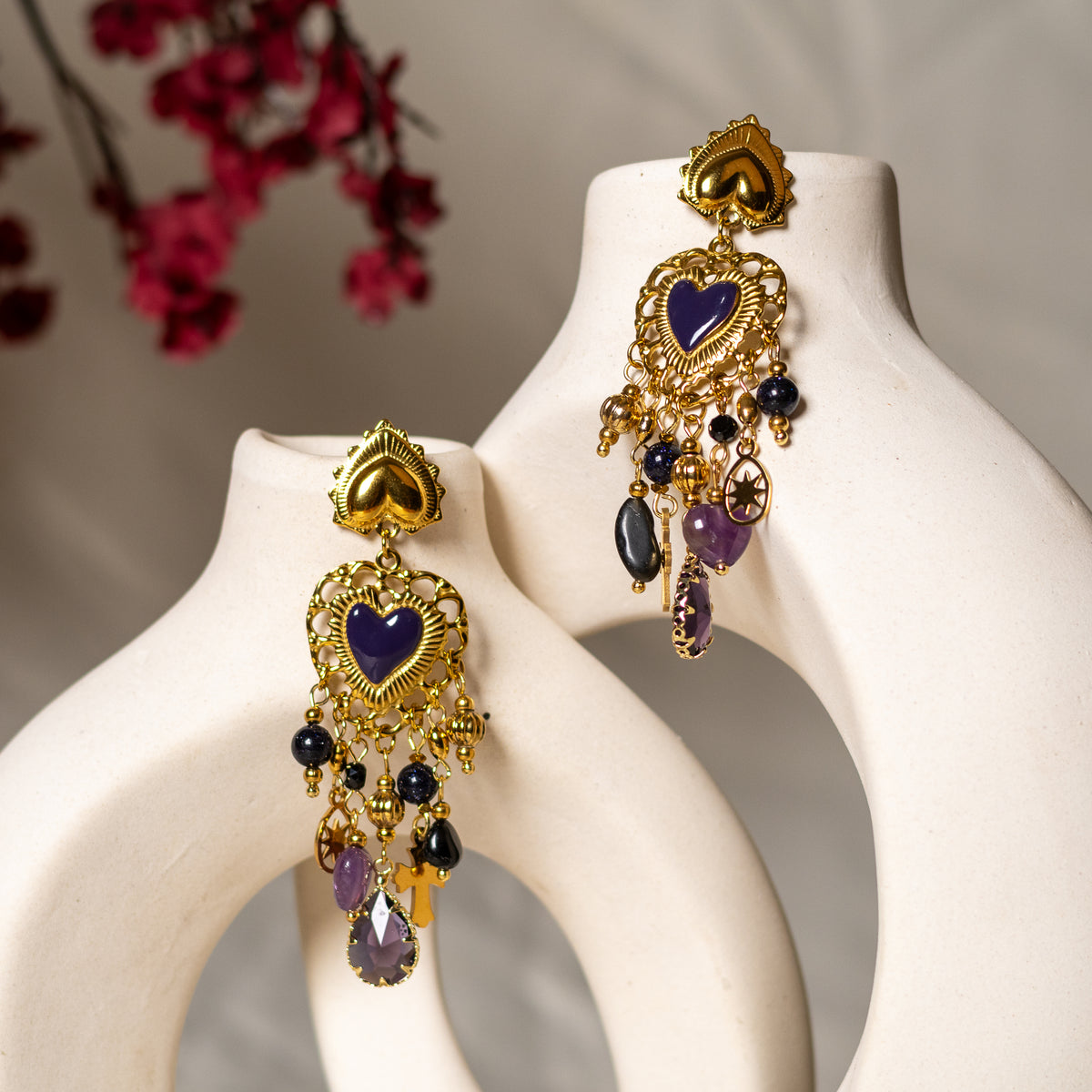 Mohini Chandelier Earrings by Navera Jewels