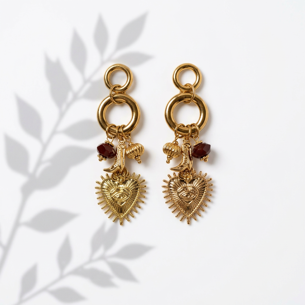 Zeba Charm Earrings