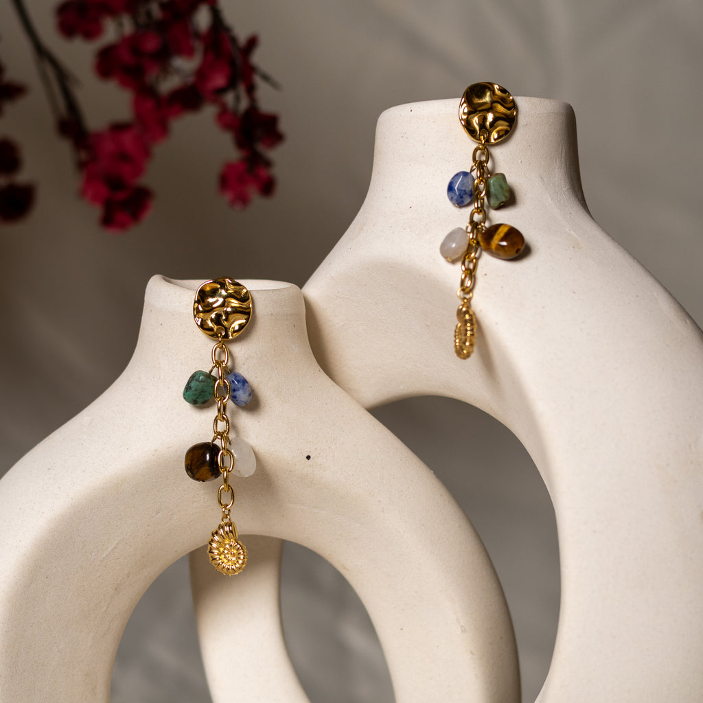 Malibu Charm Earrings by Navera Jewels – view 2