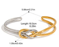 Two-Tone Bracelet TTBR29 by Navera Jewels