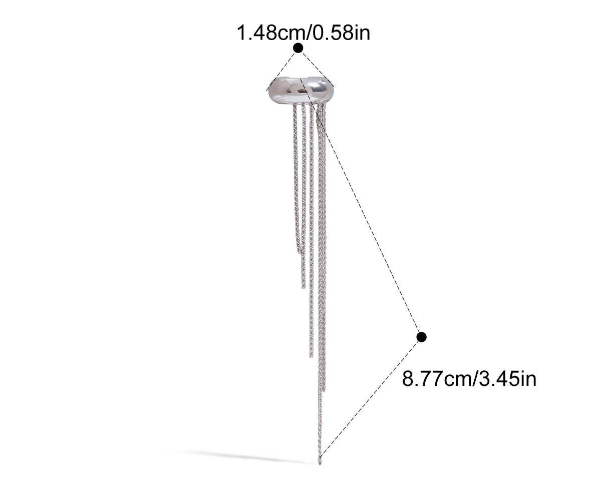 Ear Cuff FC-EC-037 Silver by Navera Jewels